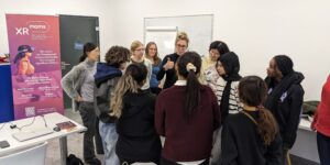 Gruppe von Teilnehmerinnen